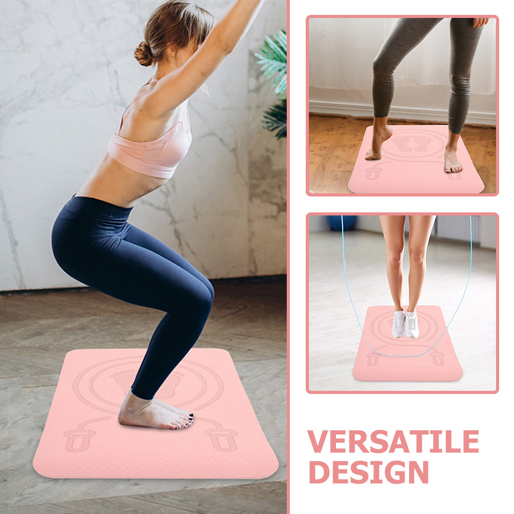 Pilates Yoga Mat Thickness - Tappetino Spesso Portatile in TPE per