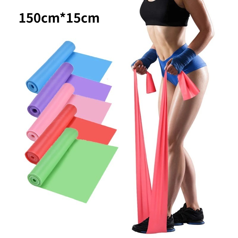 Pilates Yoga Home Workout - Fasce di Resistenza in Lattice Naturale,