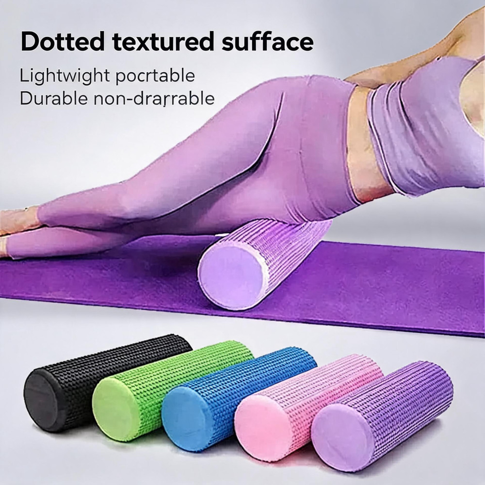 Pilates Yoga Home Workout - Rullo per Yoga in Schiuma EVA,