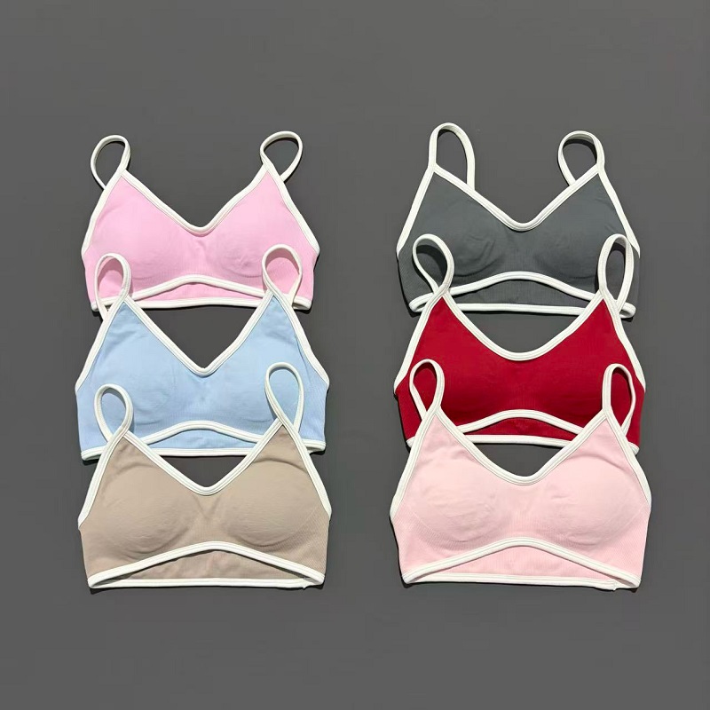 Pilates Yoga Top - Reggiseno sportivo da donna Regolabile ad