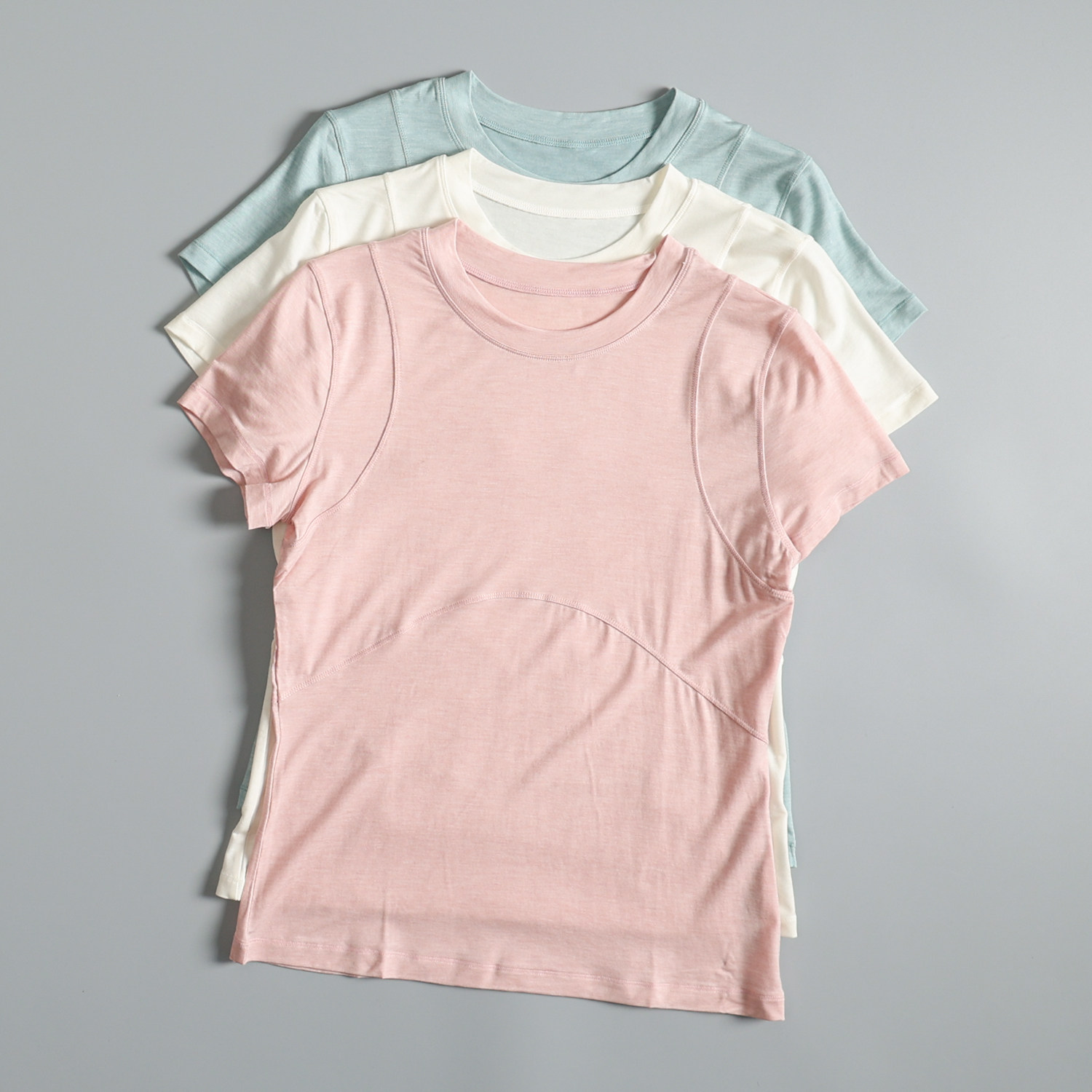 Pilates Yoga Morning - T-shirt traspirante e sottile da yoga