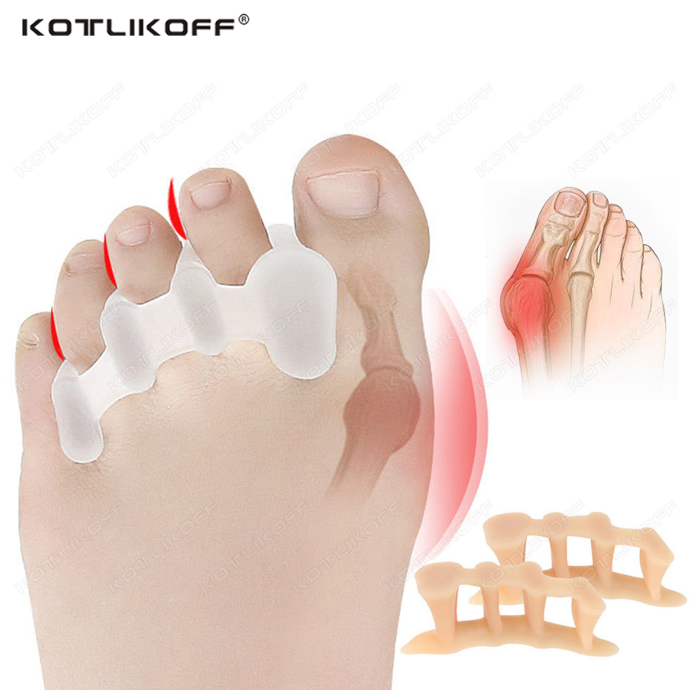 Toe Separator Silicon - Punta protettiva Dita dei piedi Separatore