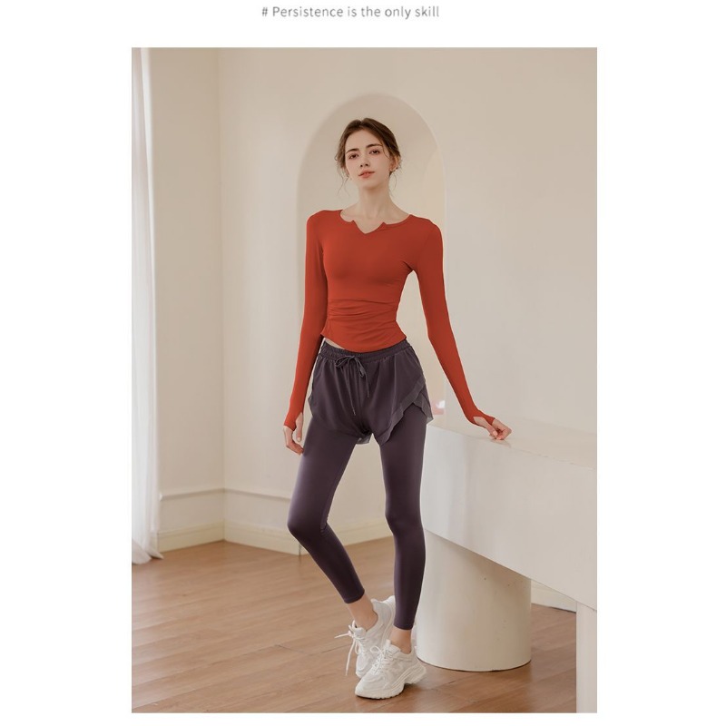 Pilates Yoga Morning - Tuta da yoga per donna Top