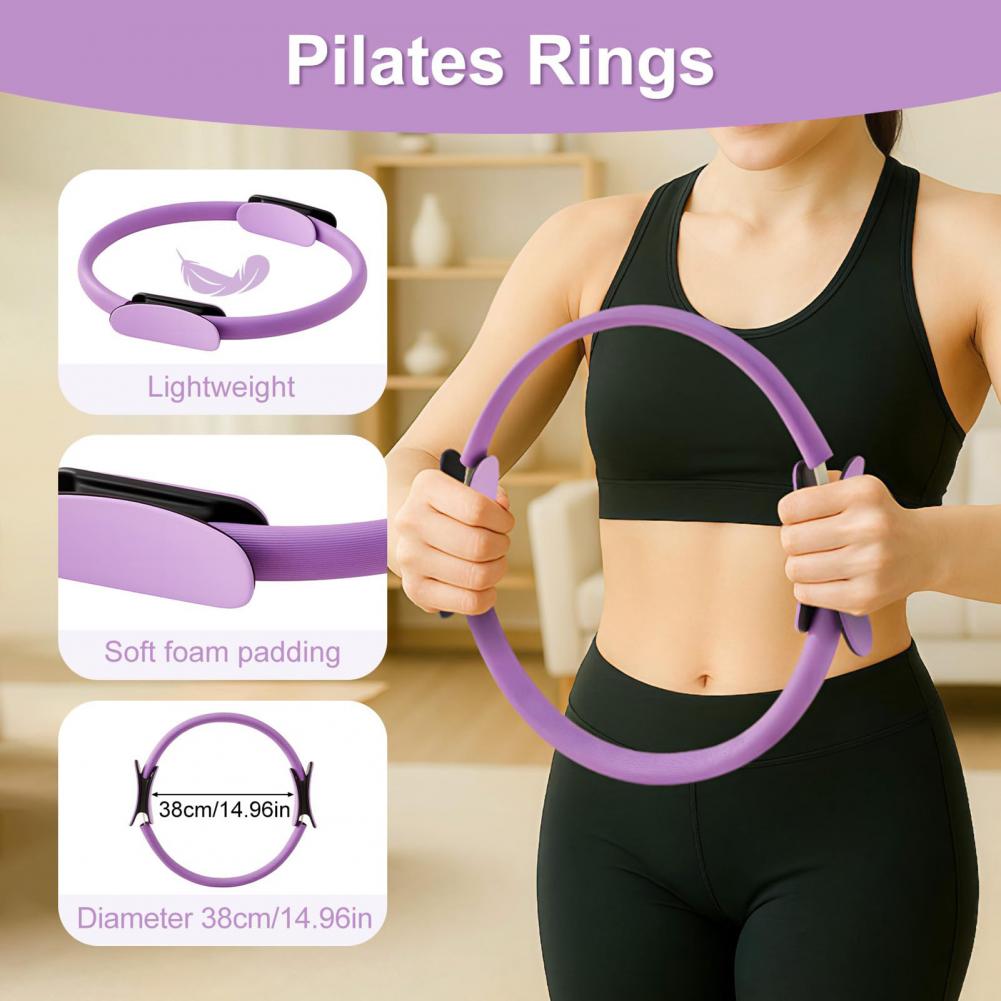 Pilates Yoga Home Workout - Cerchio per anello fitness per yoga
