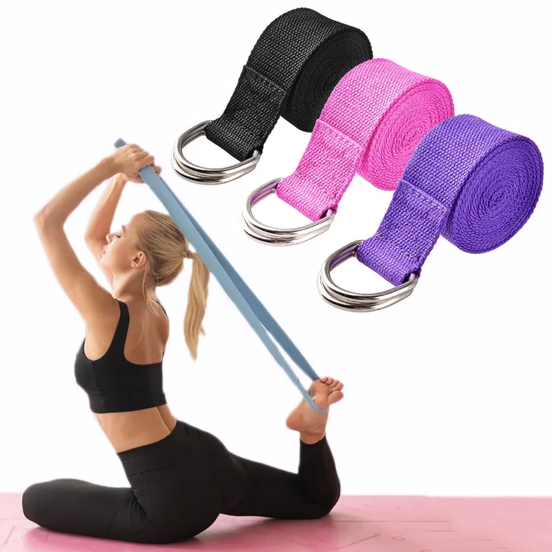 Pilates Yoga Circle - 183*3.8 cm Cinghia di Yoga Cotone