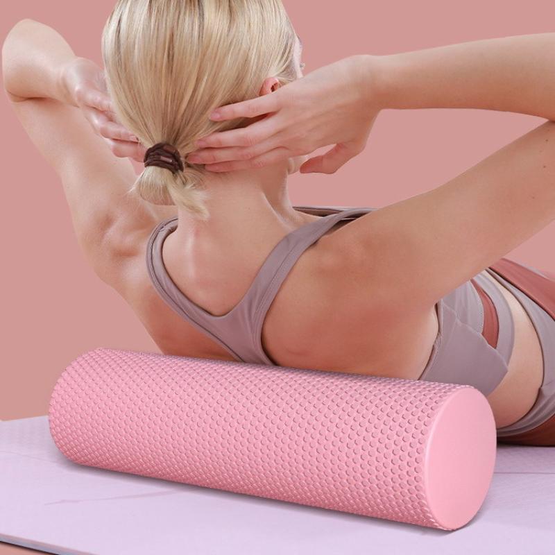 Pilates Yoga Home Workout - Rullo per yoga rotondo in schiuma
