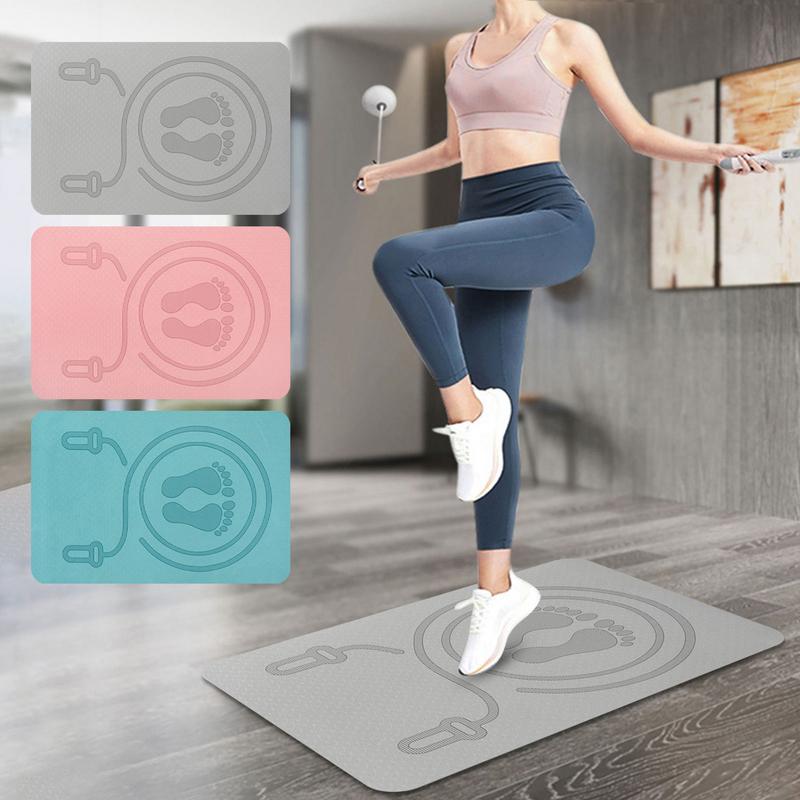 Pilates Yoga Home Workout - Tappetino per saltare con corda da
