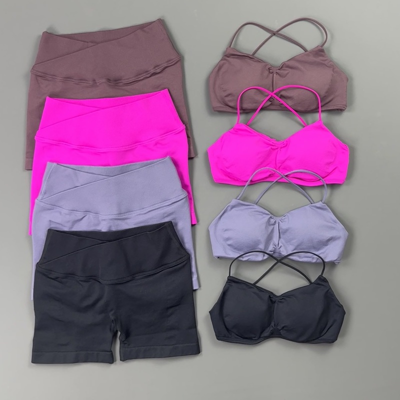 Pilates Yoga Top - Completo Sportivo da Donna 2 Pezzi:
