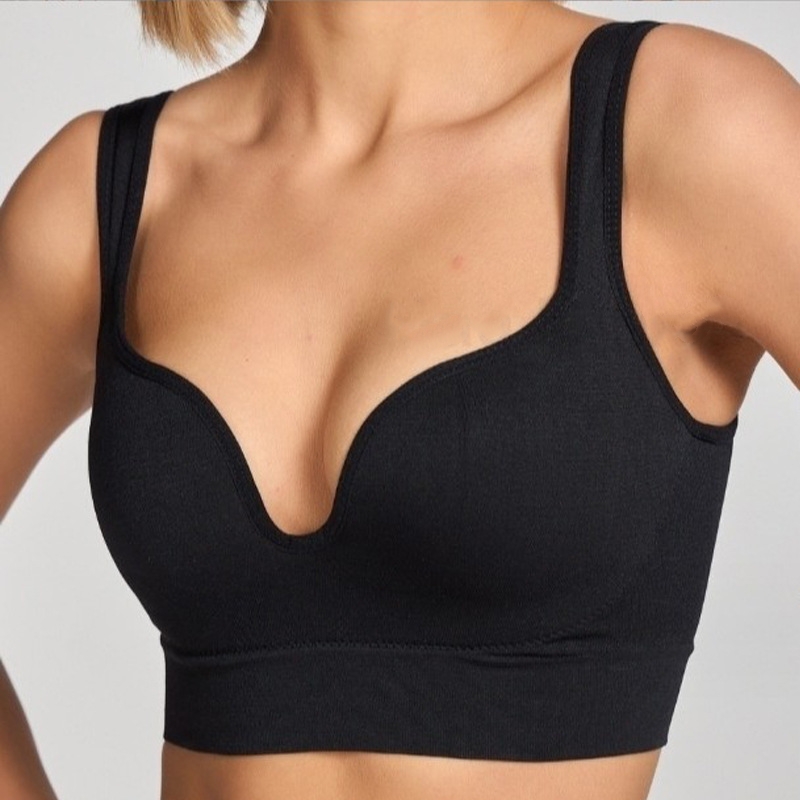 Pilates Yoga Circle - Gilet sportivo 3D traspirante senza anello
