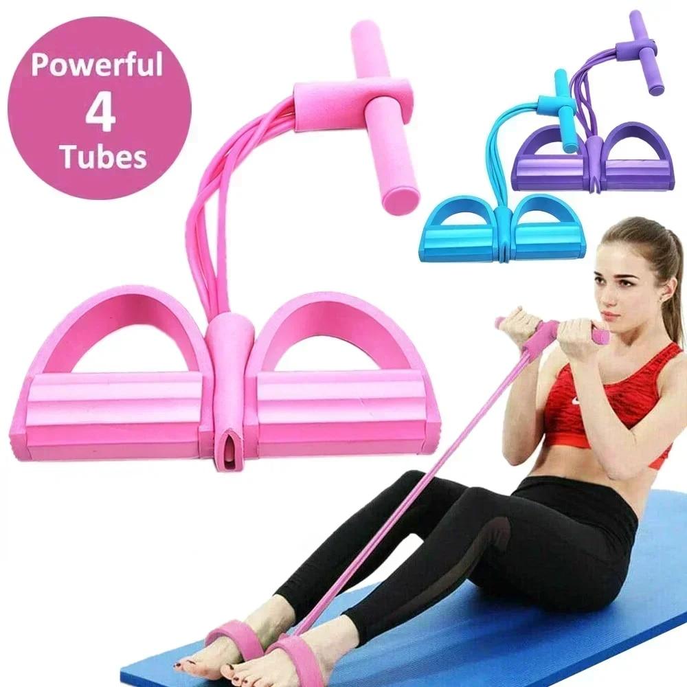 Pilates Yoga Home Workout - Fasce elastiche con fascia di resistenza