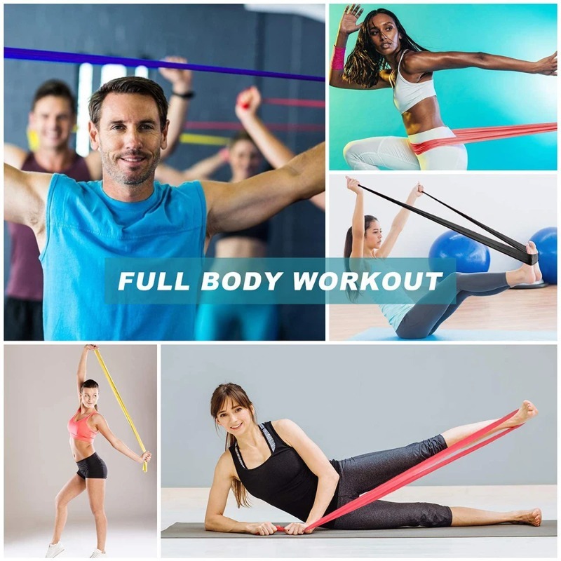 Fasce di Resistenza in Lattice - Pilates Yoga Home Workout recensione e prezzo