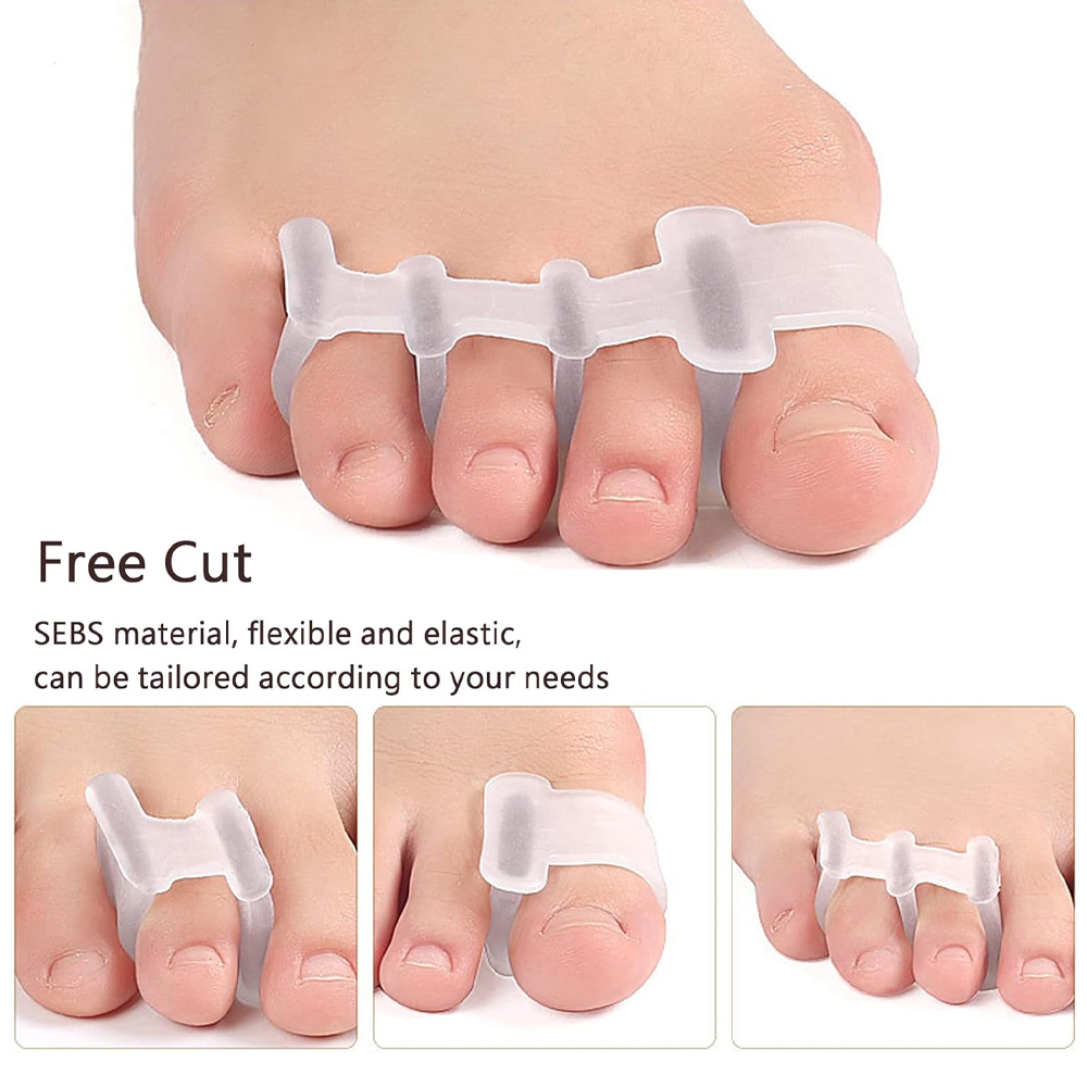 1 paio di separatori per dita  - Toe Separator Silicon recensione e prezzo
