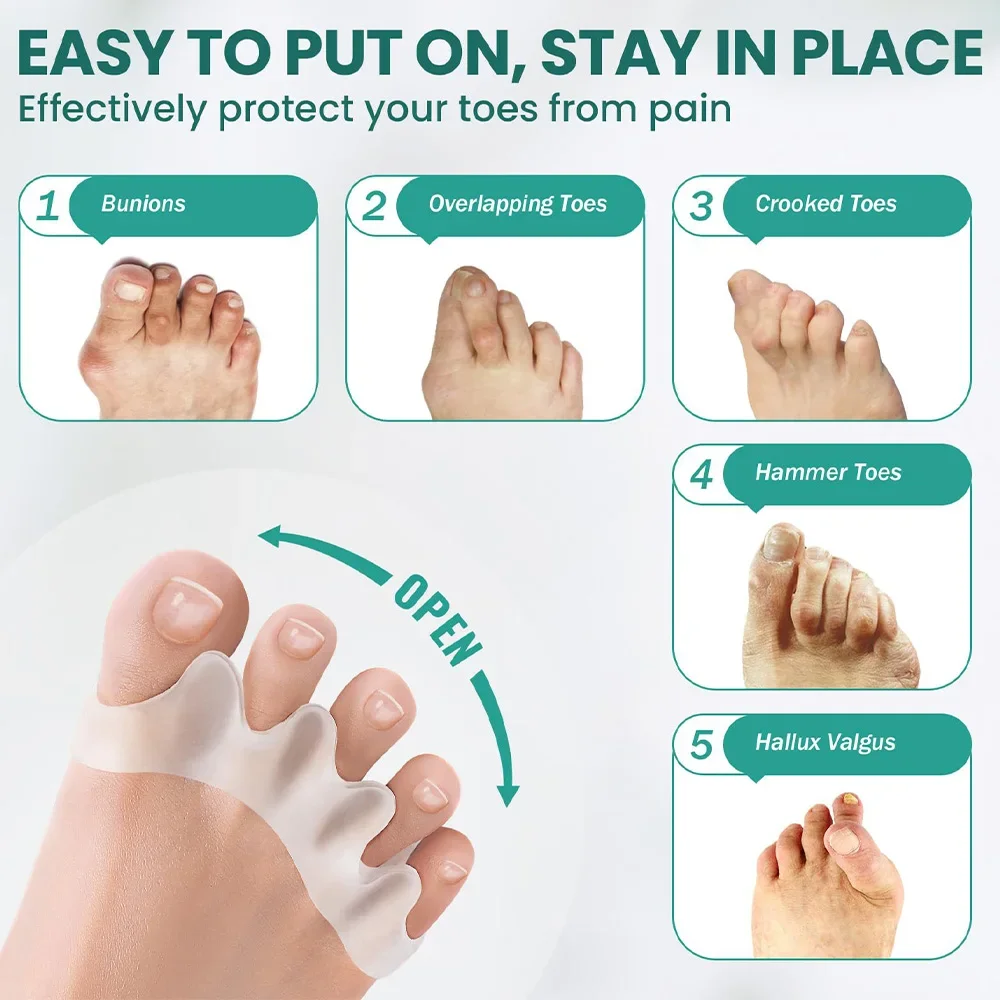 Separatore per Dita dei Piedi  - Toe Separator Silicon recensione e prezzo