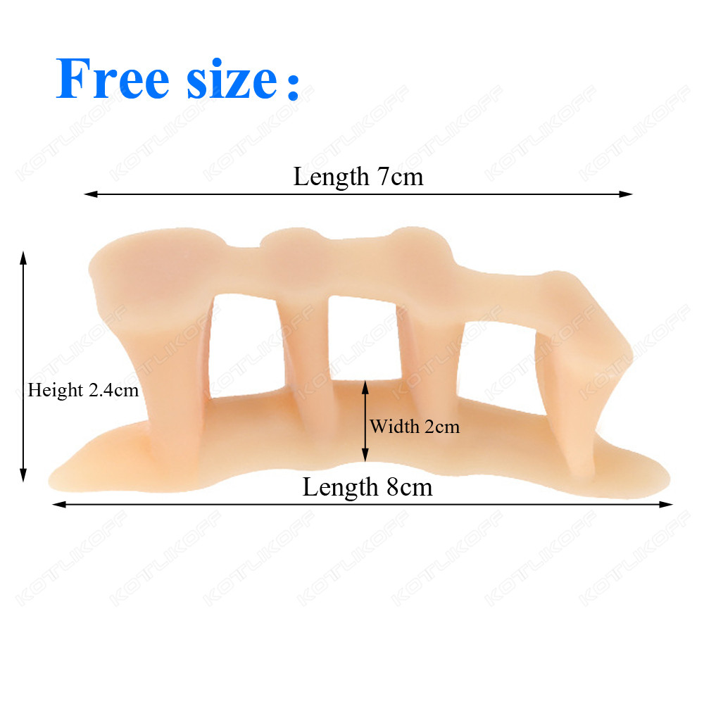 Punta protettiva Dita dei pied - Toe Separator Silicon recensione e prezzo