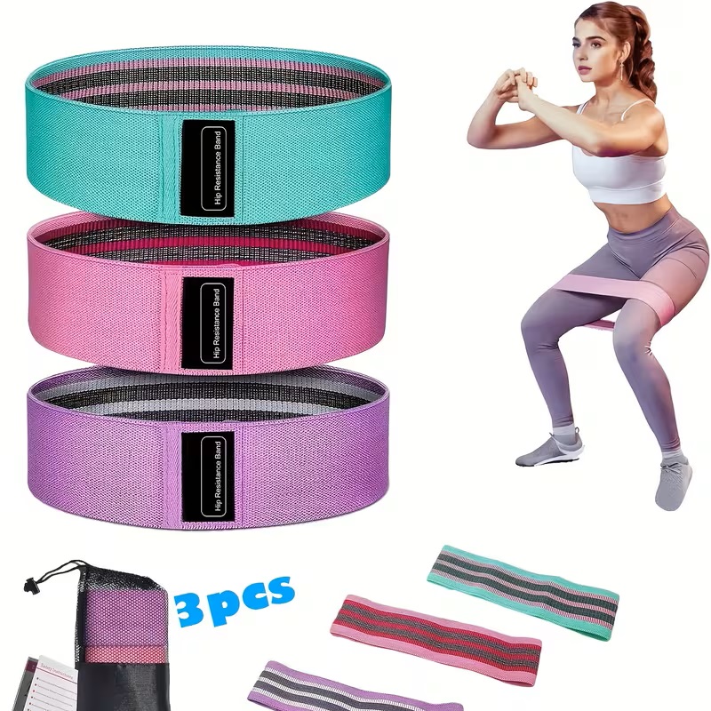 Set di 3 o 1 Fascia Elastica p - Pilates Yoga Home Workout recensione e prezzo