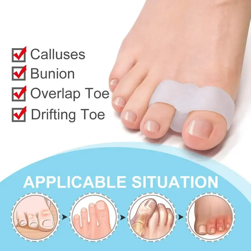 Correttore per alluce valgo 1  - Toe Separator Silicon recensione e prezzo