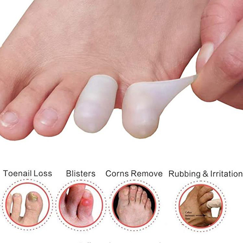 NUOVO Set 2 Pezzi Tubo in Gel  - Toe Separator Silicon recensione e prezzo