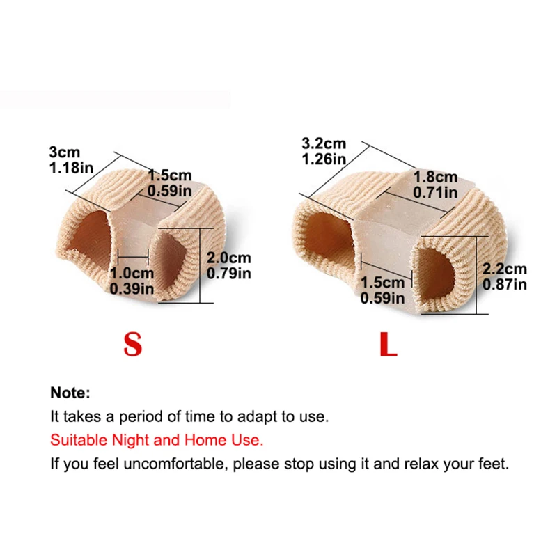 Nuovo Separatore per Dita del  - Toe Separator Silicon recensione e prezzo