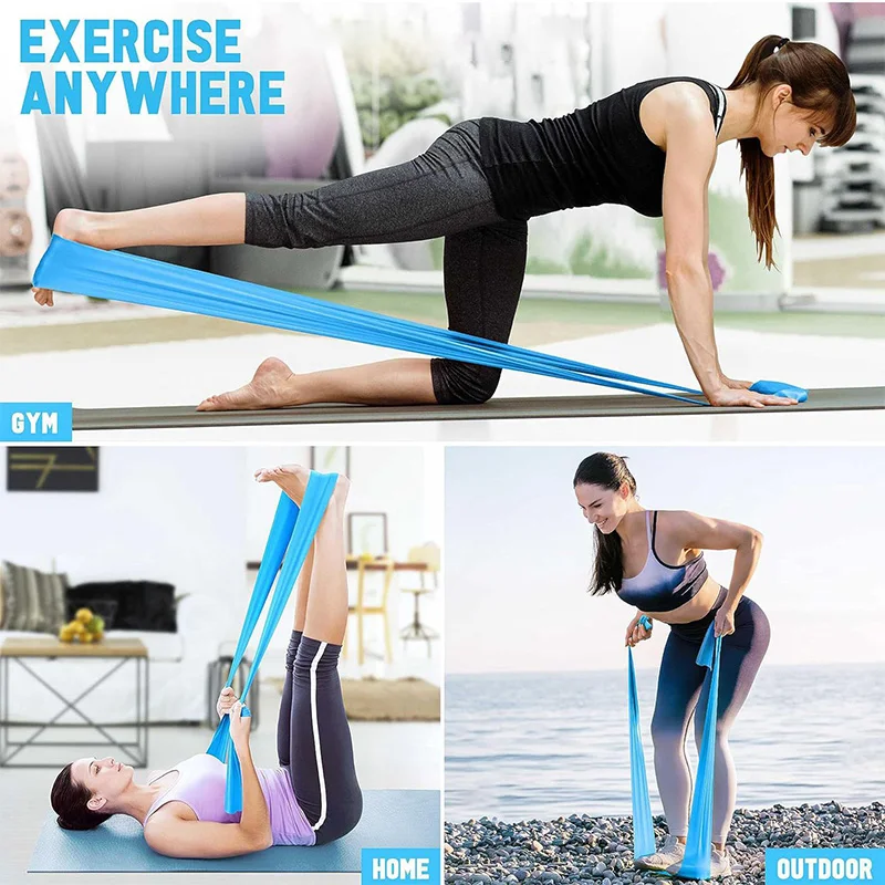 Fasce elastiche per yoga, fitn - Pilates Yoga Home Workout recensione e prezzo